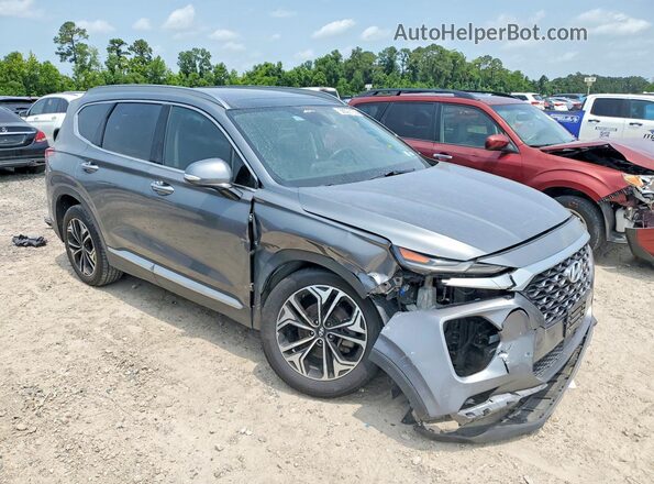 5NMS53AA9KH077116 2019 HYUNDAI SANTA Gray წინა მარჯვენა
