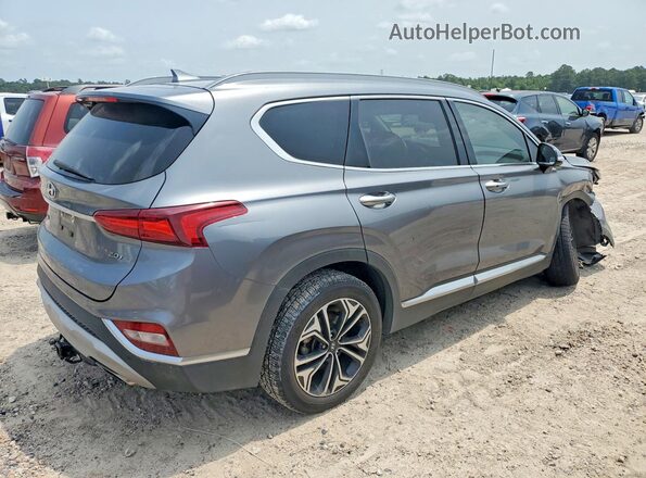 5NMS53AA9KH077116 2019 HYUNDAI SANTA Gray უკანა მარჯვენა