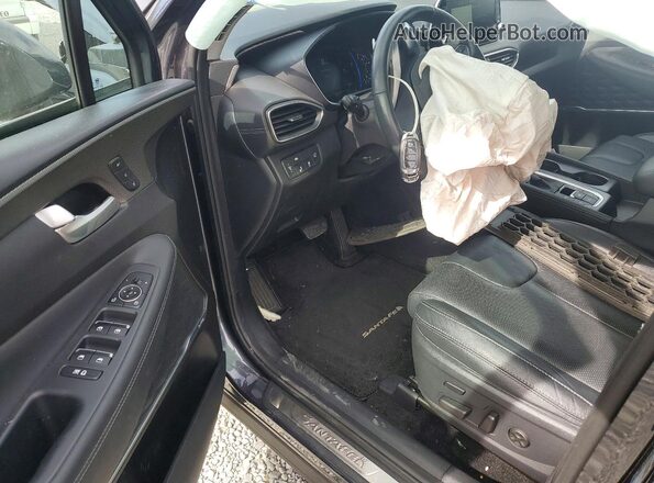 5NMS53AAXLH289539 2020 HYUNDAI SANTA Угольный Вид панели приборов