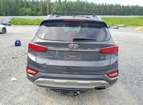 5NMS53AAXLH289539 2020 HYUNDAI SANTA Угольный Вид сзади