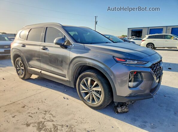 5NMS53AD0LH144519 2020 HYUNDAI SANTA Серый Передняя правая четверть