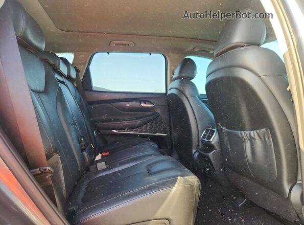 5NMS53AD0LH144519 2020 HYUNDAI SANTA Серый Вид задней части салона