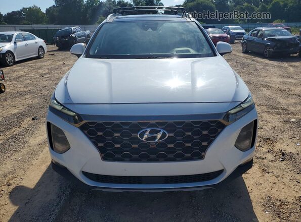5NMS53AD2LH263303 2020 HYUNDAI SANTA White წინა ხედი
