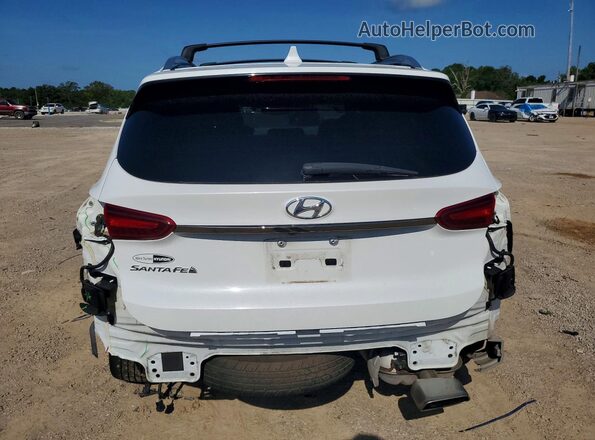 5NMS53AD2LH263303 2020 HYUNDAI SANTA White უკანა ხედი
