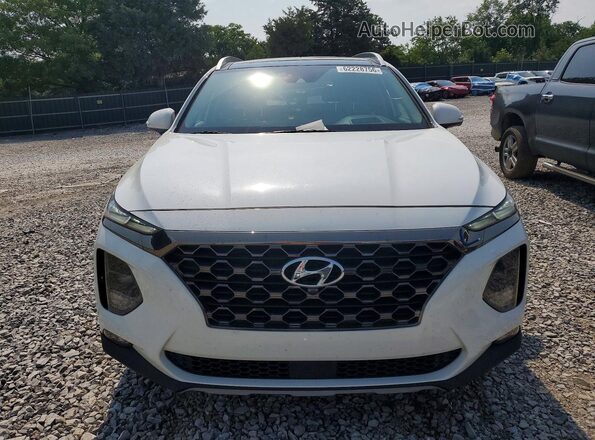 5NMS53AD3LH297833 2020 HYUNDAI SANTA White წინა ხედი