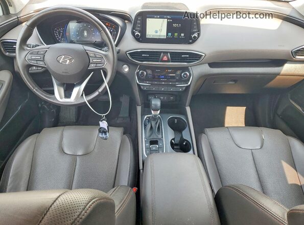 5NMS53AD3LH297833 2020 HYUNDAI SANTA White წინა პანელის ხედი