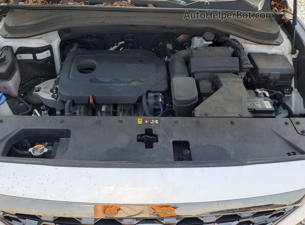 5NMS53AD3LH297833 2020 HYUNDAI SANTA White ძრავის განყოფილების ხედი