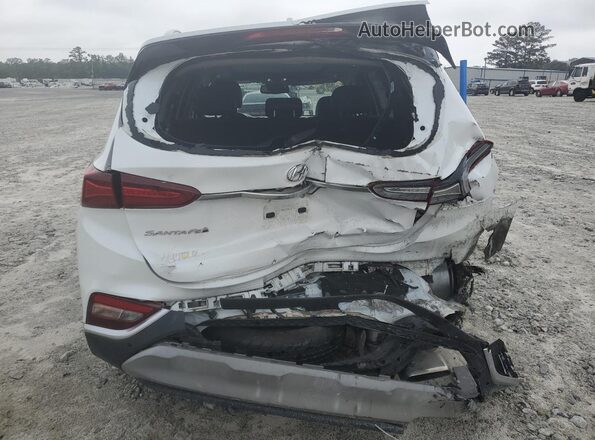 5NMS53AD4KH050304 2019 HYUNDAI SANTA White უკანა ხედი