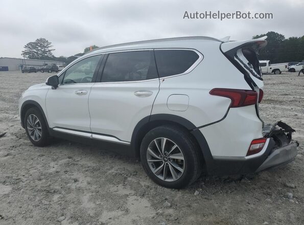 5NMS53AD4KH050304 2019 HYUNDAI SANTA White უკანა მარცხენა