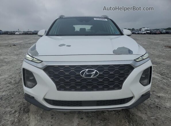 5NMS53AD4KH050304 2019 HYUNDAI SANTA White წინა ხედი