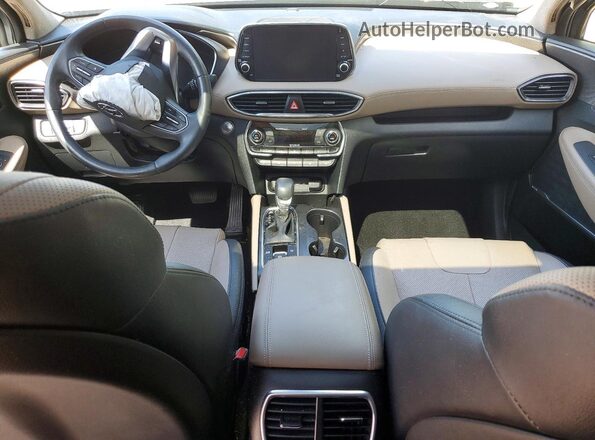 5NMS53AD5LH190699 2020 HYUNDAI SANTA Gray წინა პანელის ხედი
