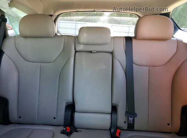 5NMS53AD5LH190699 2020 HYUNDAI SANTA Gray უკანა სავარძლების ხედი