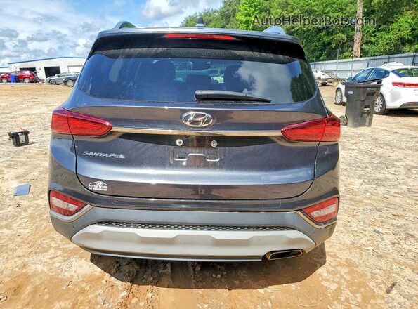 5NMS53AD5LH190699 2020 HYUNDAI SANTA Gray უკანა ხედი