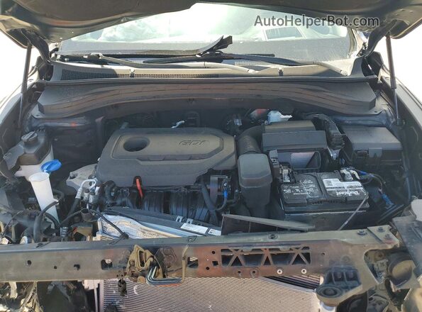 5NMS53AD6LH224813 2020 HYUNDAI SANTA Gray Engine compartment view