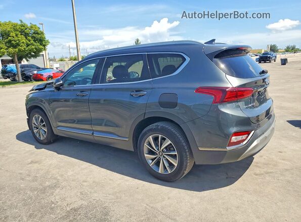 5NMS53AD6LH224813 2020 HYUNDAI SANTA Gray Rear left