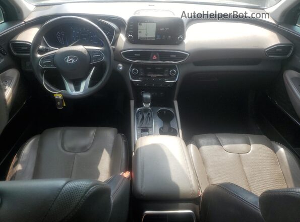 5NMS53AD6LH243412 2020 HYUNDAI SANTA Gray Widok deski rozdzielczej