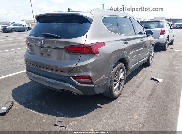 5NMS53AD6LH269380 2020 HYUNDAI SANTA FE Brown Tył prawy
