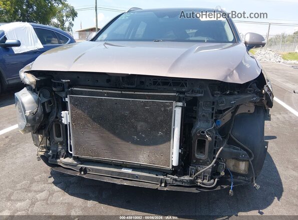 5NMS53AD6LH269380 2020 HYUNDAI SANTA FE Brown Widok z przodu
