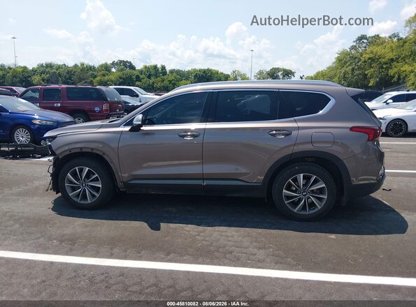 5NMS53AD6LH269380 2020 HYUNDAI SANTA FE Brown Widok wnętrza 360 stopni