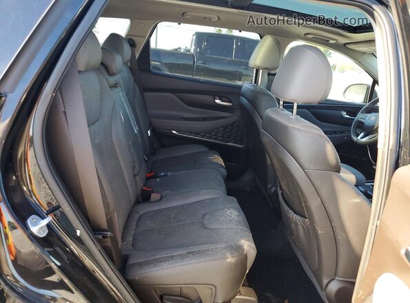 5NMS53AD7LH152536 2020 HYUNDAI SANTA Черный Вид задней части салона