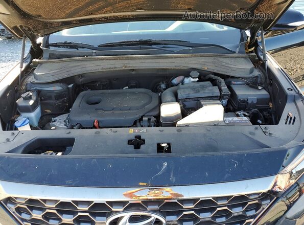 5NMS53AD7LH152536 2020 HYUNDAI SANTA Черный Вид подкапотного пространства