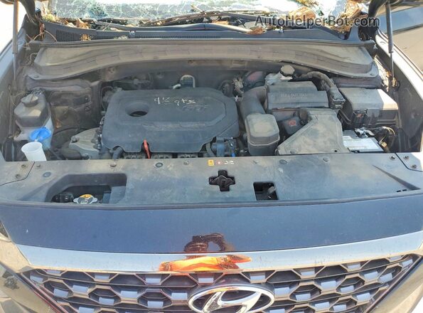 5NMS53AD8KH006435 2019 HYUNDAI SANTA Black Սալոնի հետևի տեսք