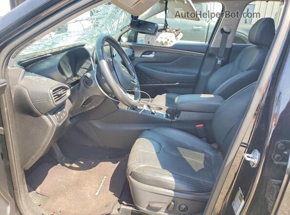 5NMS53AD8KH006435 2019 HYUNDAI SANTA Black Սալոնի դիմացի տեսք