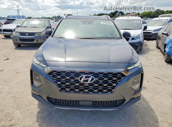 5NMS53AD8LH212775 2020 HYUNDAI SANTA Gray Вид спереду