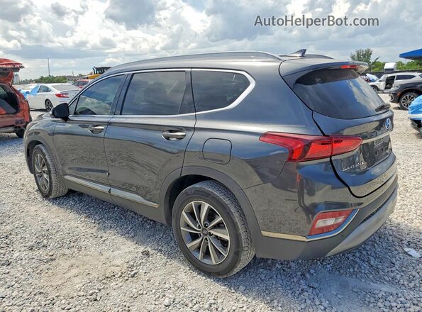 5NMS53AD8LH212775 2020 HYUNDAI SANTA Gray Задня ліва чверть