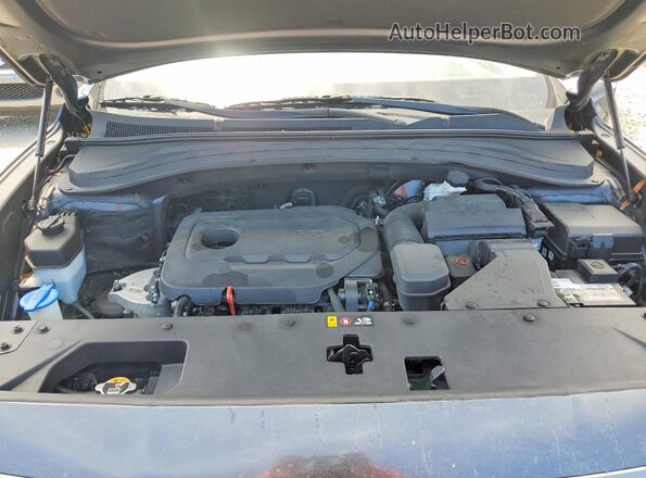 5NMS53AD8LH212775 2020 HYUNDAI SANTA Gray Вид підкапотного простору