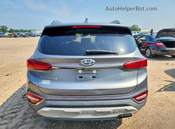 5NMS53AD9LH150108 2020 HYUNDAI SANTA Gray Rear view