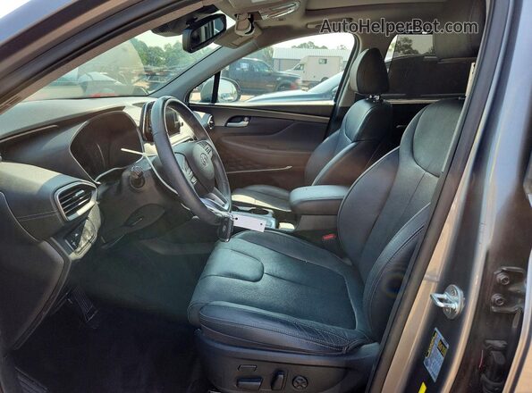 5NMS53AD9LH150108 2020 HYUNDAI SANTA Gray Front interior view