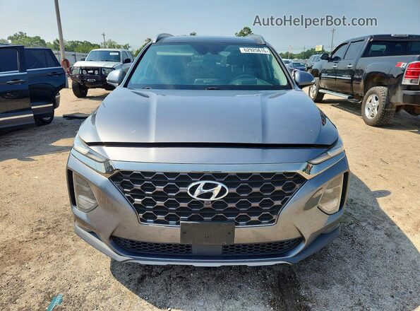 5NMS53AD9LH150108 2020 HYUNDAI SANTA Gray Front view
