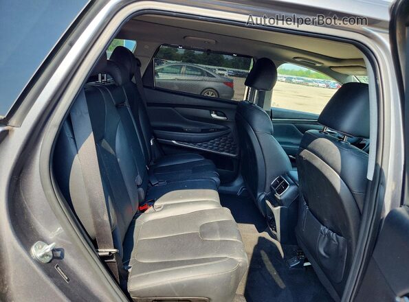 5NMS53AD9LH150108 2020 HYUNDAI SANTA Gray Rear interior view