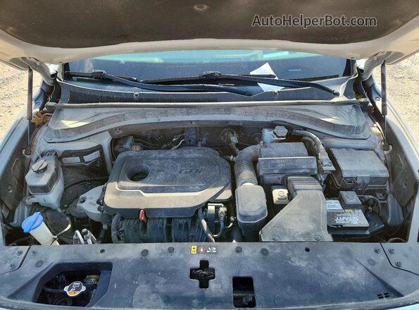5NMS53AD9LH245543 2020 HYUNDAI SANTA Silver ძრავის განყოფილების ხედი