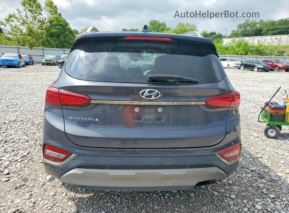 5NMS53AD9LH293429 2020 HYUNDAI SANTA Gray უკანა ხედი
