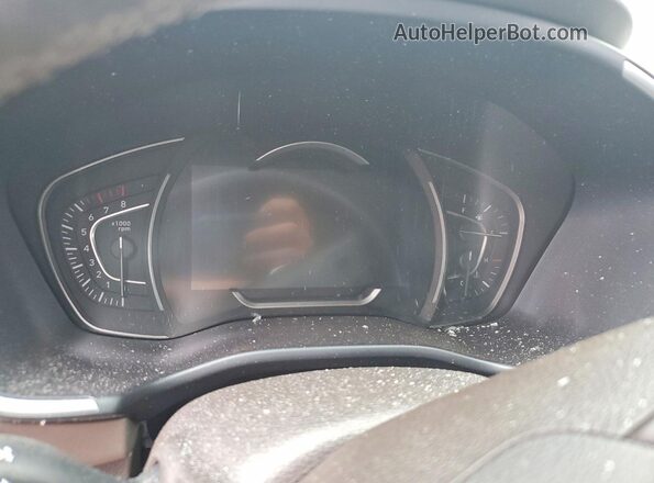 5NMS53AD9LH293429 2020 HYUNDAI SANTA Gray ხელსაწყოთა პანელის ხედი