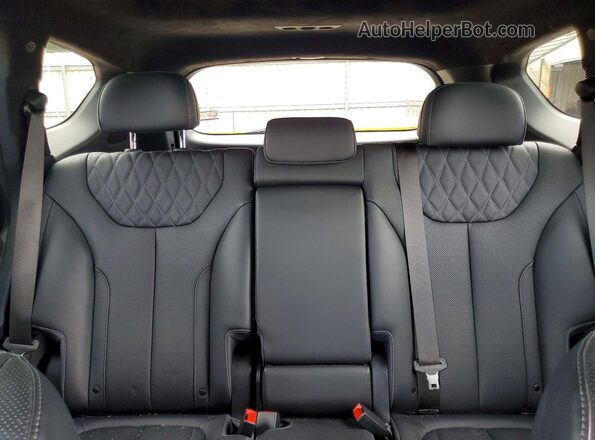 5NMS54AL3PH592238 2023 HYUNDAI SANTA Silver Vista de los asientos traseros