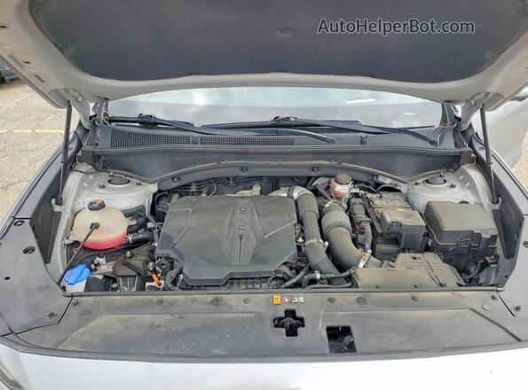 5NMS54AL3PH592238 2023 HYUNDAI SANTA Silver Vista del compartimento del motor