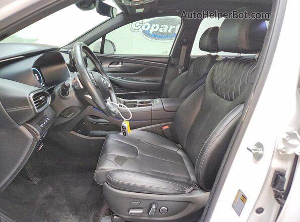 5NMS54AL7PH489081 2023 HYUNDAI SANTA Белый Вид салона спереди