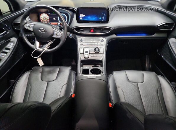 5NMS54AL7PH489081 2023 HYUNDAI SANTA Белый Вид панели приборов