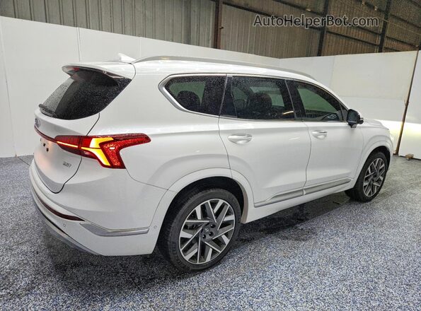5NMS54AL7PH489081 2023 HYUNDAI SANTA Белый Задняя правая четверть