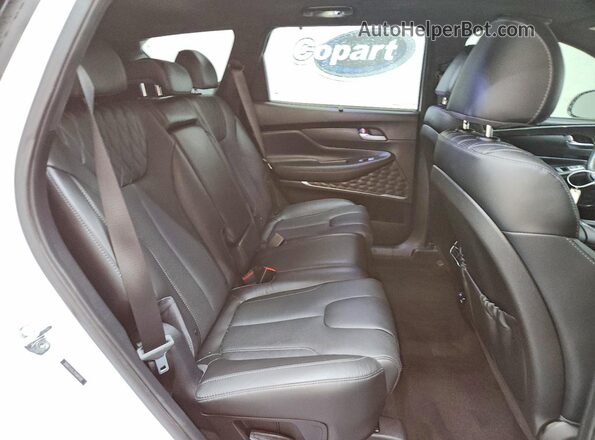 5NMS54AL7PH489081 2023 HYUNDAI SANTA Белый Вид задней части салона