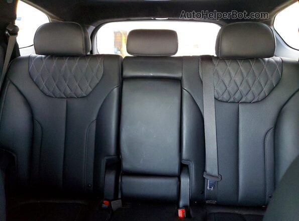 5NMS54AL8NH416685 2022 HYUNDAI SANTA White Вид задніх сидінь