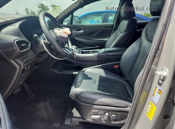 5NMS54ALXPH658042 2023 HYUNDAI SANTA Gray Սալոնի դիմացի տեսք