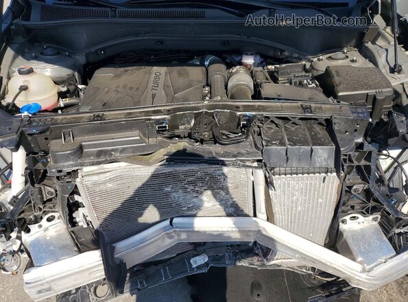 5NMS54ALXPH658042 2023 HYUNDAI SANTA Gray Շարժիչի բաժամունքի տեսք