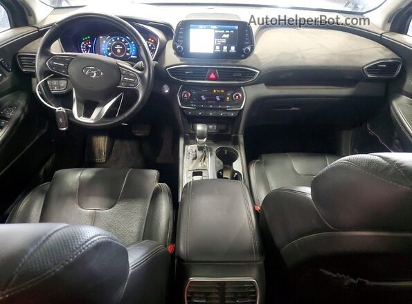 5NMS5CAA1LH276582 2020 HYUNDAI SANTA Gray Dashboard view