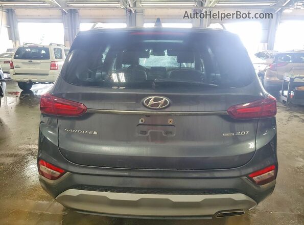 5NMS5CAA1LH276582 2020 HYUNDAI SANTA Gray Rear view