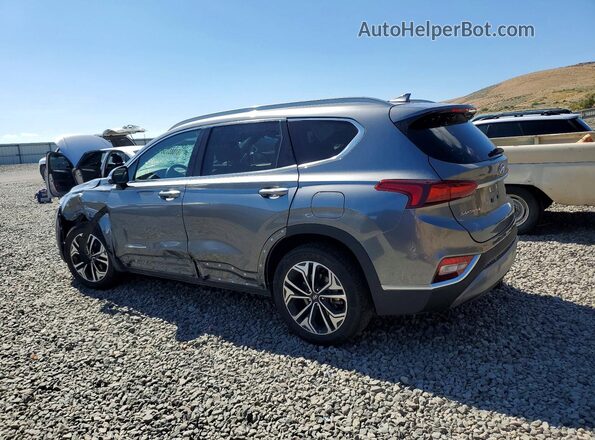 5NMS5CAA2KH042031 2019 HYUNDAI SANTA Charcoal Задня ліва чверть