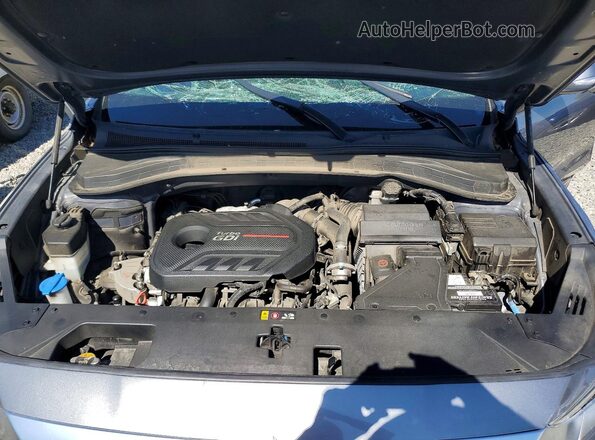 5NMS5CAA2KH042031 2019 HYUNDAI SANTA Charcoal Вид підкапотного простору